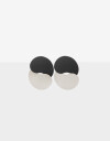 Aros Colgantes Largos Color Aros De Chapones - Negro