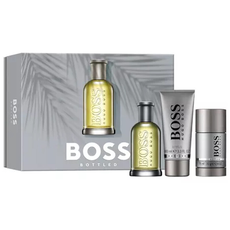 Set Perfume Hugo Boss Bottled EDT 100ml + Shower Gel + Deo Original Set Perfume Hugo Boss Bottled EDT 100ml + Shower Gel + Deo Original