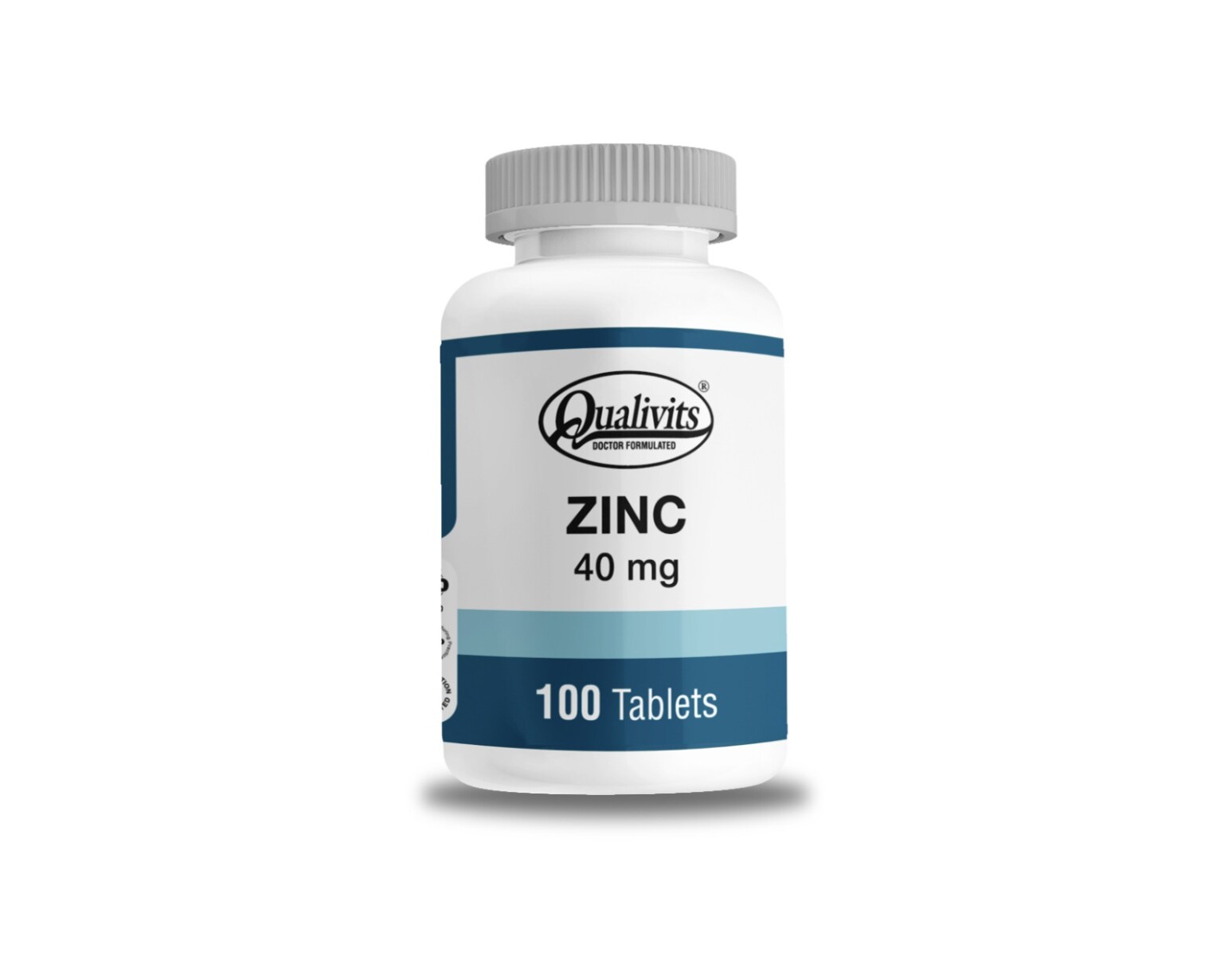 QUALIVITS ZINC 40mg 100 Tabletas 
