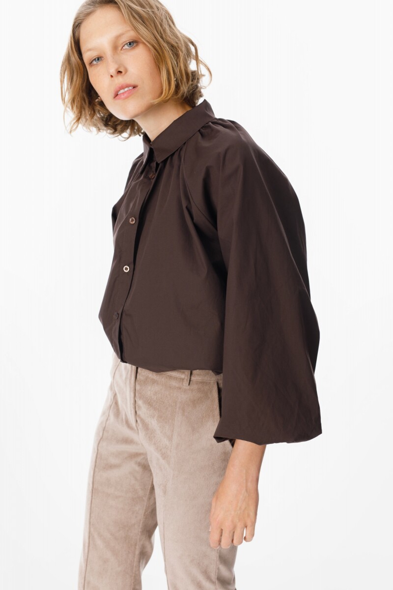 Camisa Cala Chocolate