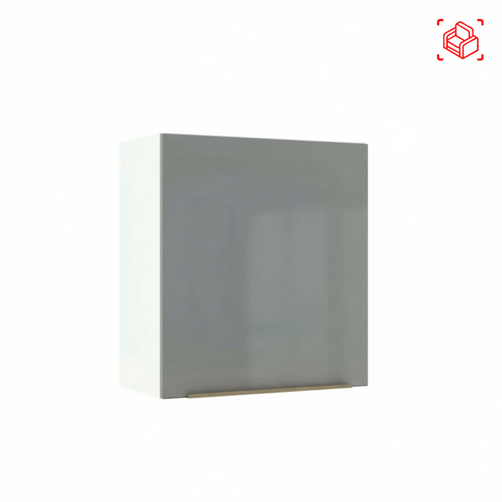 AEREO 60 CM MDP-Y-VIDRIO BLANCO LUX