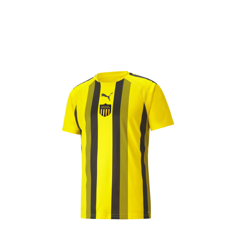 Remera de Niños Puma Peñarol Liga Junior Amarillo - Negro