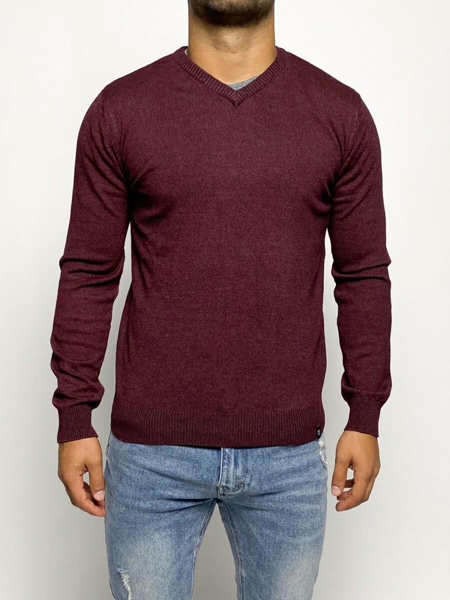 Sweater Ciro - Bordo 