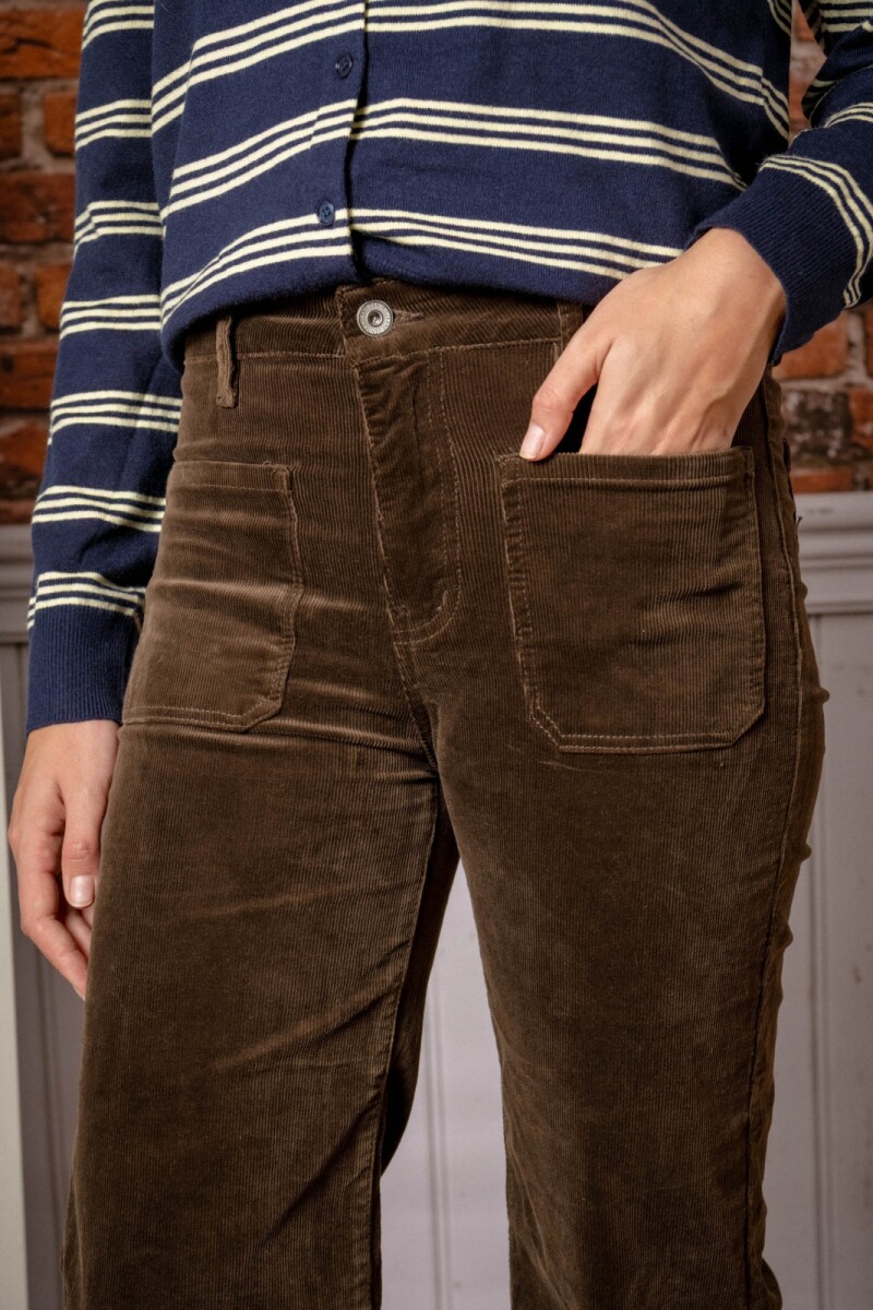 Pantalón de Courderoy - Chocolate 