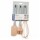 Kit Menage p/ Cocina en Silicona con Espátula Batidor Pincel Salmón