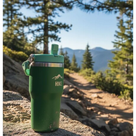 Termo Grip 590 ML Hike Color Verde Monte