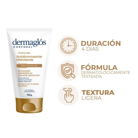Dermaglós Crema Gel Autobronceante 150 Ml Dermaglós Crema Gel Autobronceante 150 Ml