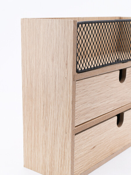 ORGANIZADOR BAÑO MADERA