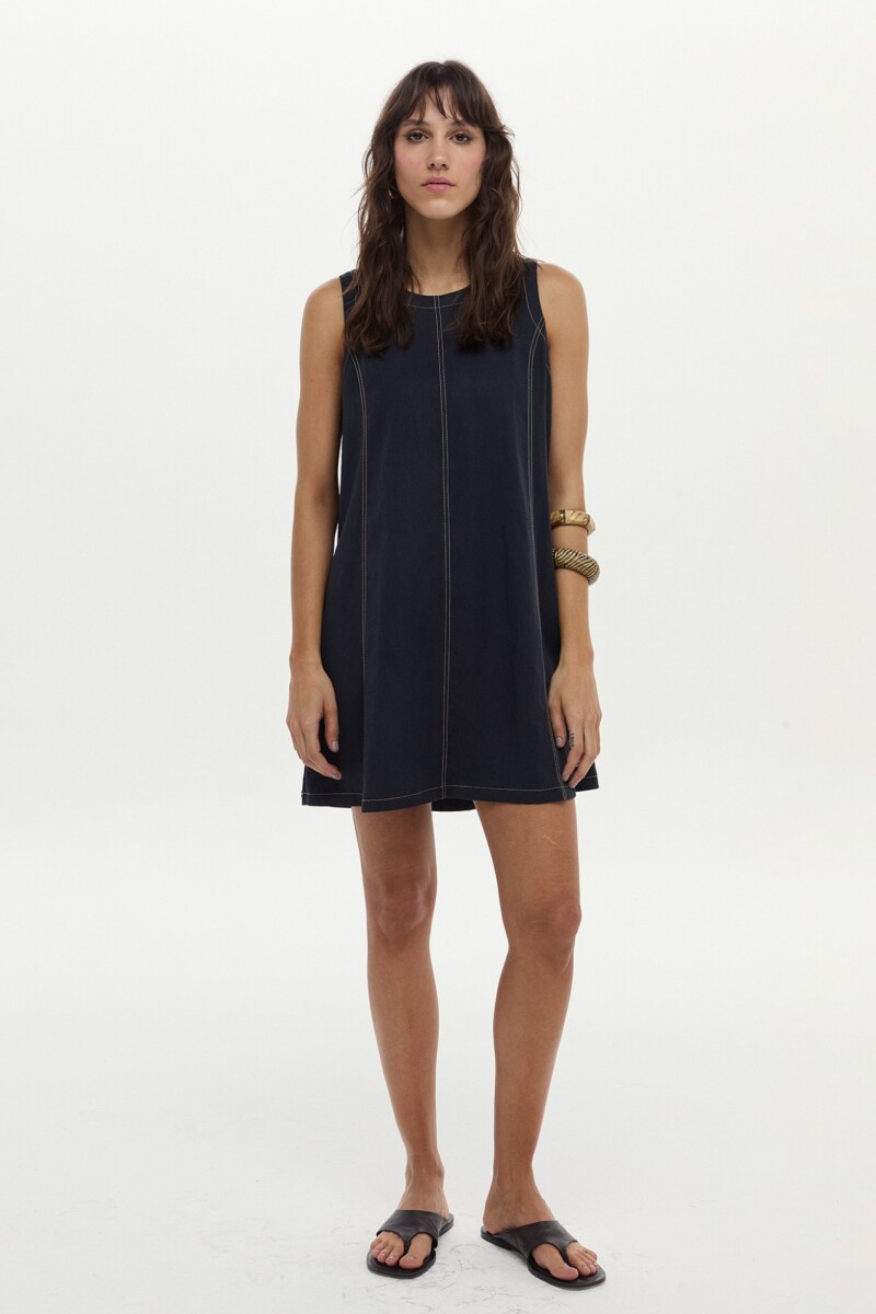 Vestido Roma Azul