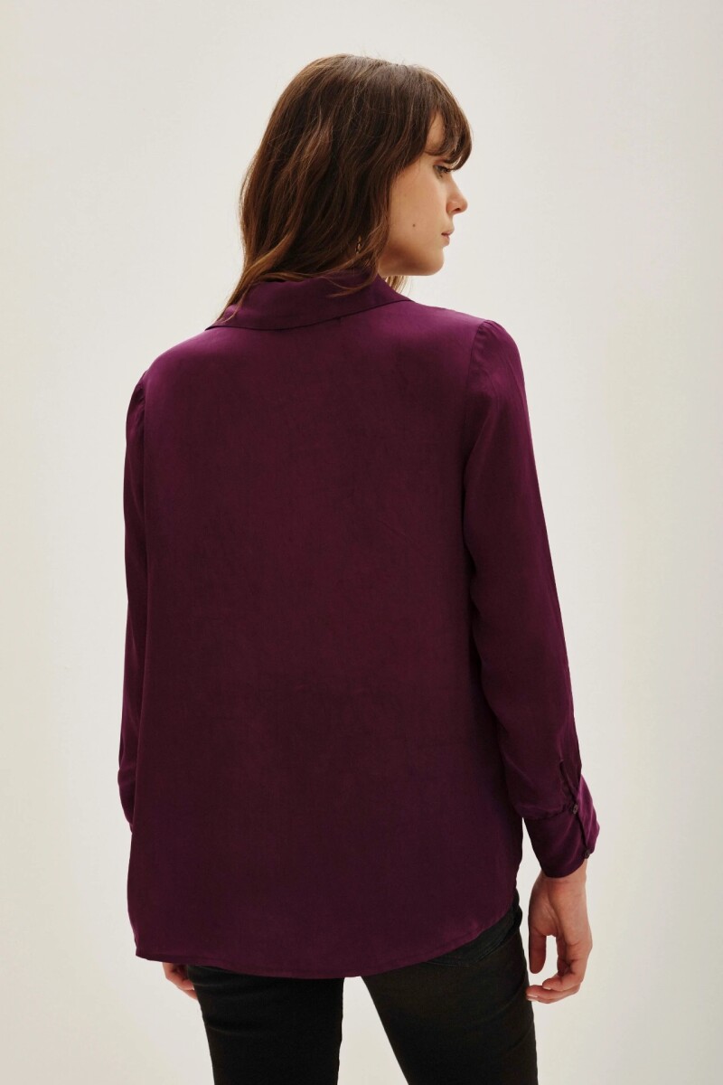 Camisa Gretel Shine Violeta