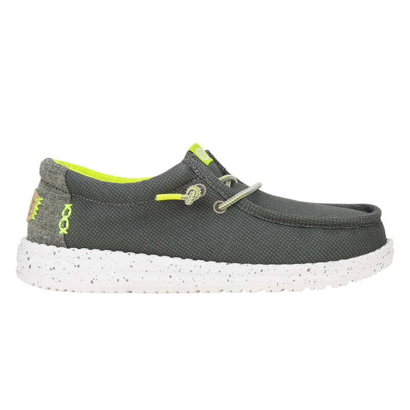 Wally Y Sport Grid - Niños Smoke Grey
