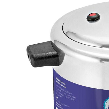 Olla Cacerola a Presión 10Lt Aluminio Pulido Panelux Classic Plateado