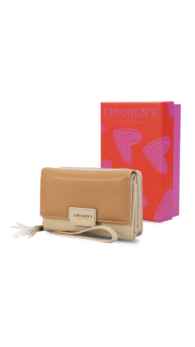 BILLETERA LOLA - ALMENDRA C/ARENA 