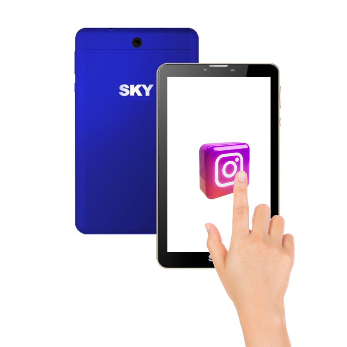 Tablet Sky Platinum VIEW2 3G 7.0" 1GB+16GB Android - AZUL 