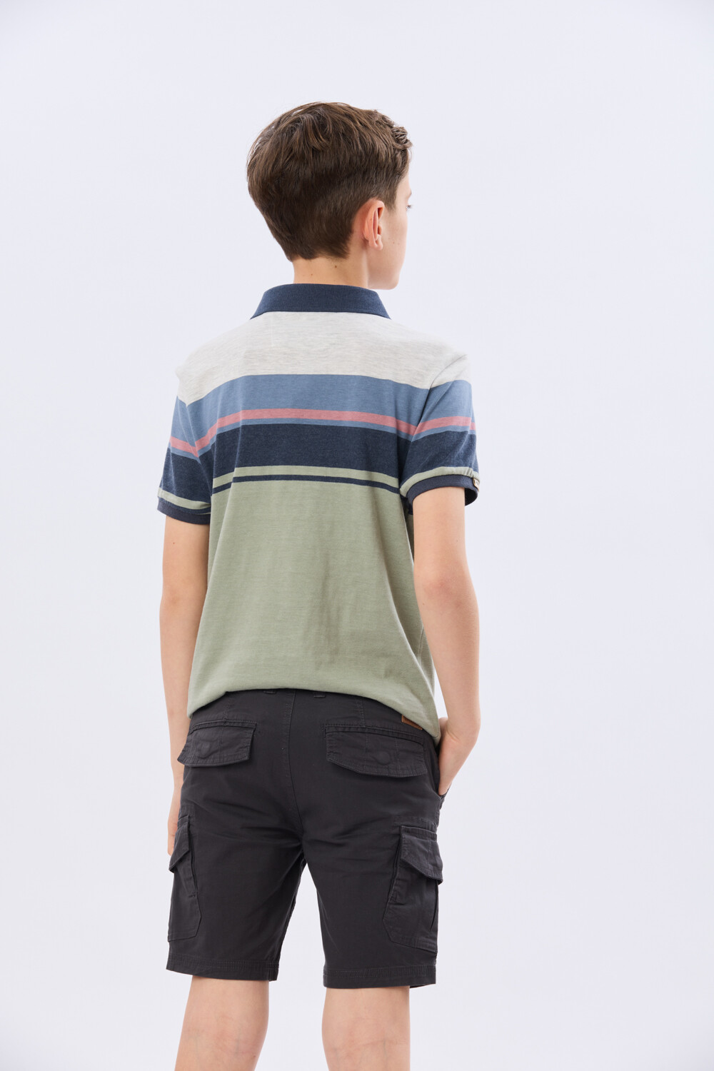 BERMUDA CARGO SPANDEX Piedra