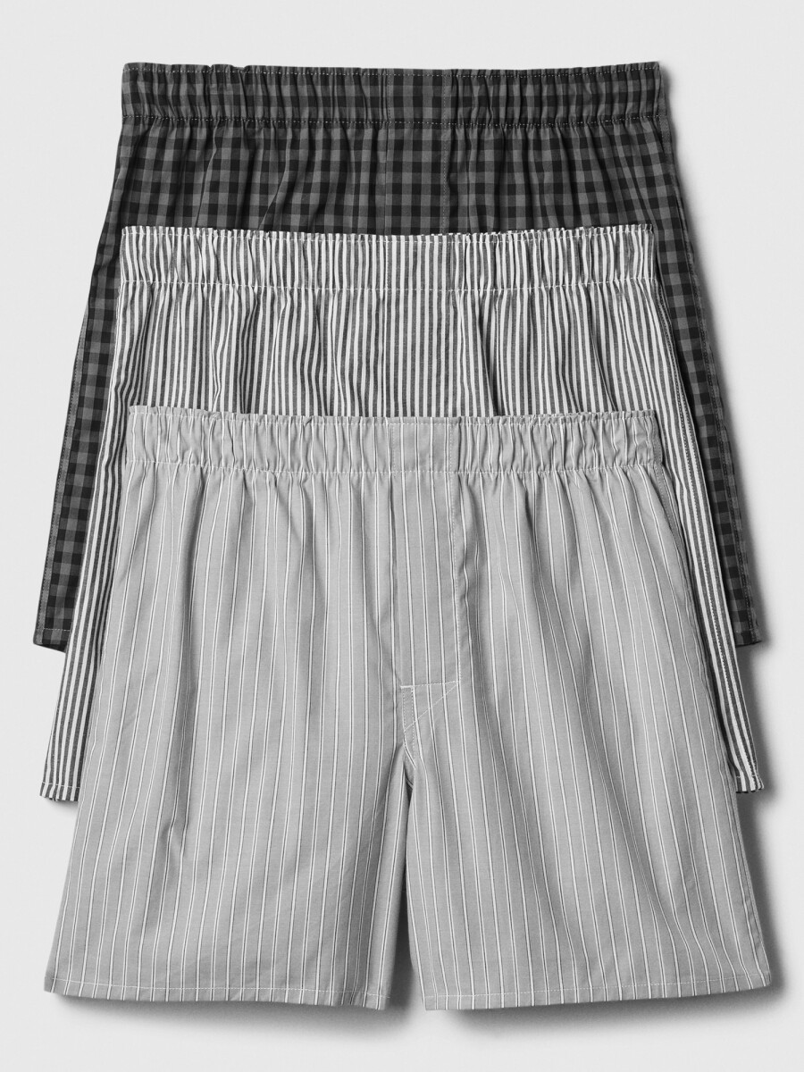 Calzoncillos Pack X3 Hombre - True Black Multi 
