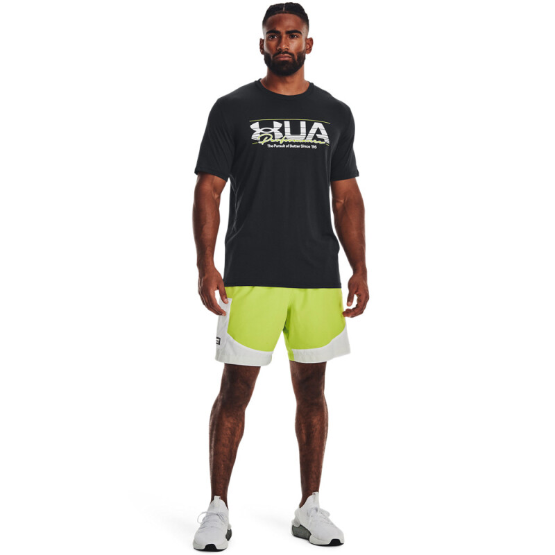 UA VINTAGE BRANDED SCRIPT SS-BLK BLK-001