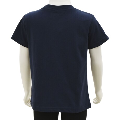 Remera Infantil Reebok Insignia Urbana y Casual para Niños Azul Marino