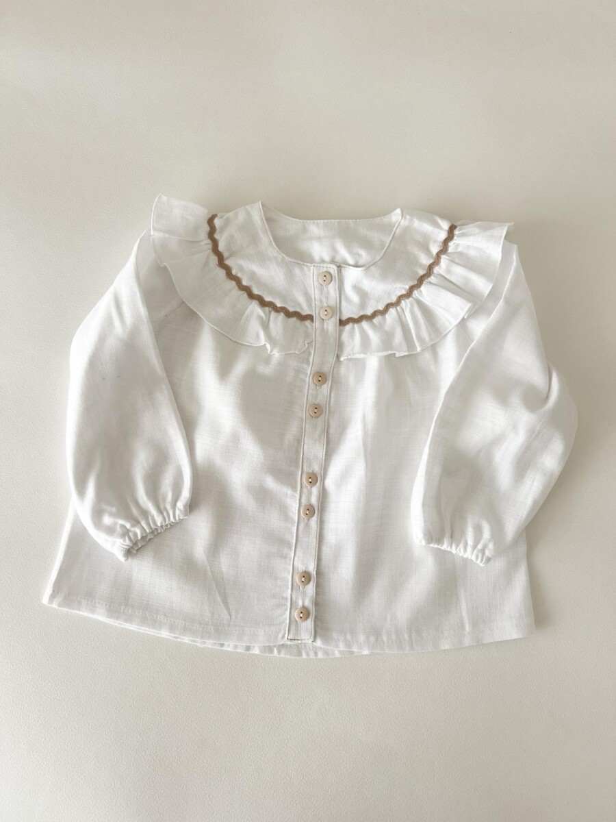 Camisa country blanca 