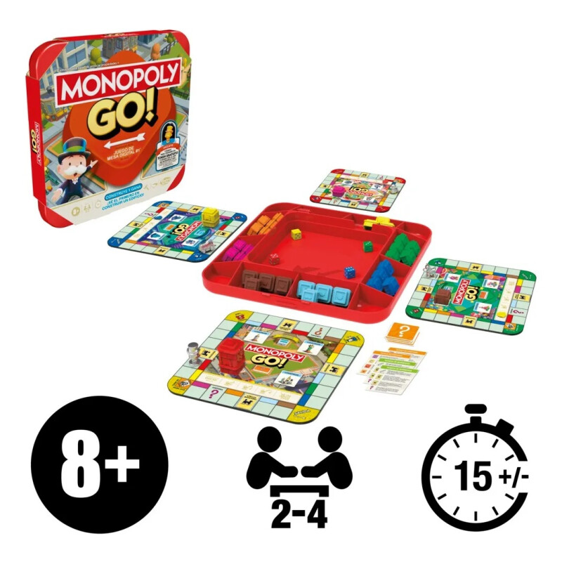 Juego De Mesa Monopoly Go! Juego De Mesa Monopoly Go!