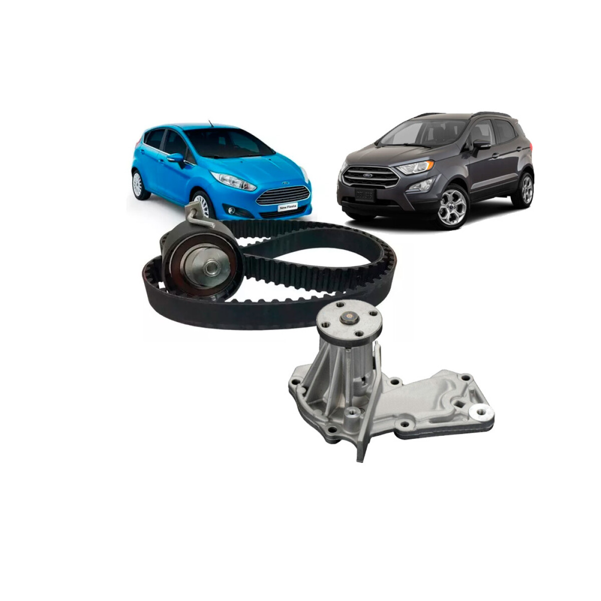 KIT DE DISTRIBUCION COMBO KIT DISTRIBUCION FORD FIESTA ECOSPORT 1,6 16VSIGMA 