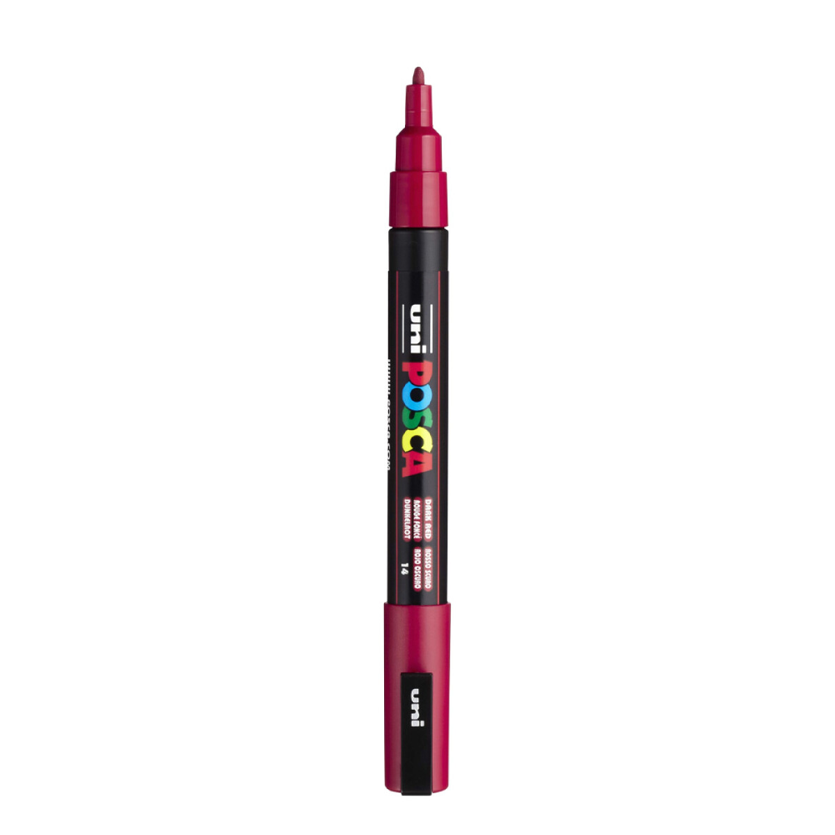 Marcador Uni Posca 1.3 Mm - Fine dark red 