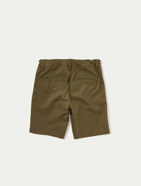 BERMUDA INFANTIL ESTILO CHINO VERDE