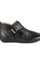 Bota baja clásica corderito Negro