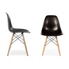 Juego de comedor Con Mesa Circular de 120cm + 2 Sillas Eames Blanco