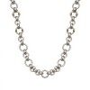 Cadena Rolo - Plata 925 y oro - sin piedra - CD3602 sinpiedra