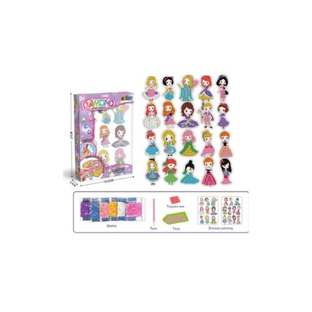 Diamond Stickers - Cute 