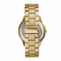 Reloj Michael Kors Slim Runway Acero Oro MK3179 0