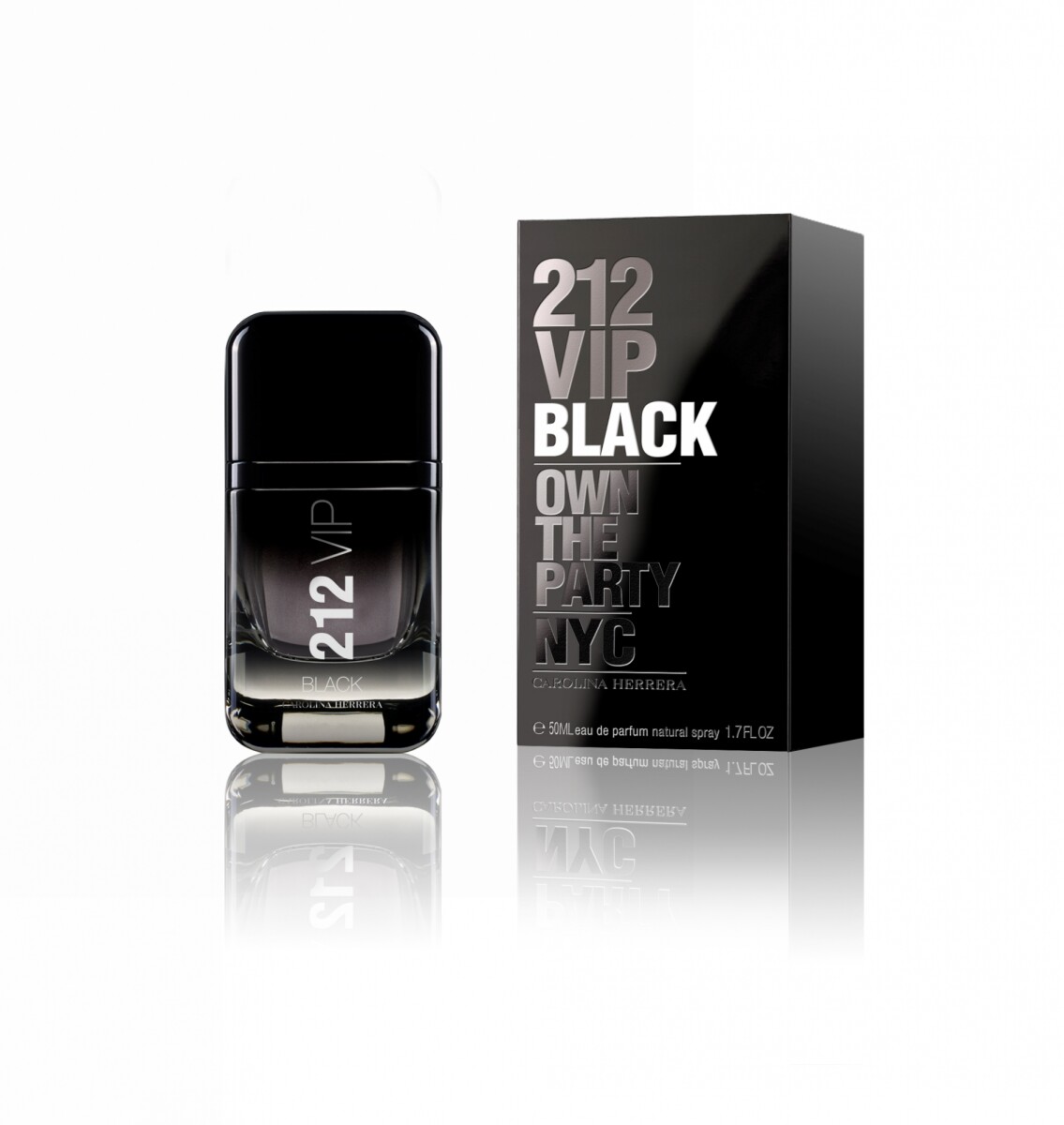 Perfume Carolina Herrera 212 VIP MEN Black EDT 50ML Original 