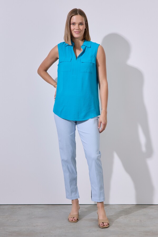 Blusa Colors CELESTE