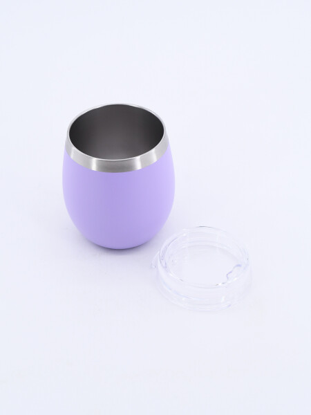 MATE ACERO INOXIDABLE VIOLETA