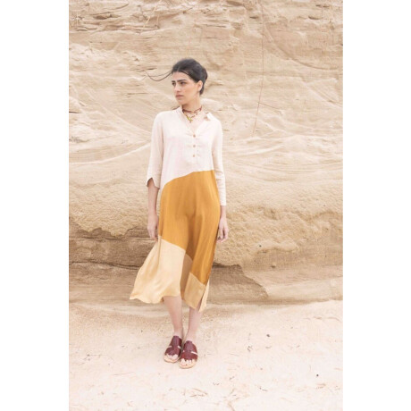 PRE VENTA Túnica Sonia Beige, Camel y Maíz
