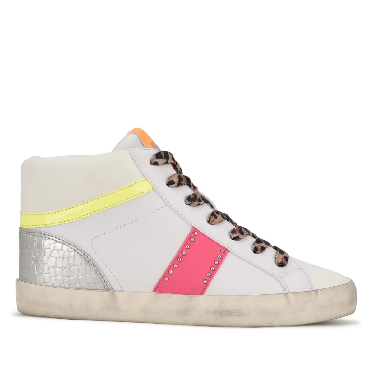 Sneaker Stunnah3 - White/neon/pink/silver 