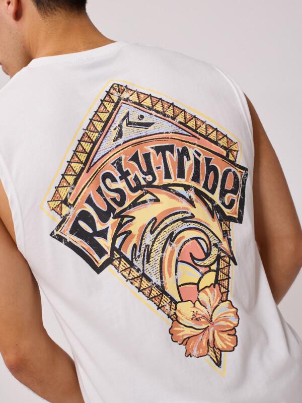 MUSCULOSA BIGOL RUSTY Blanco