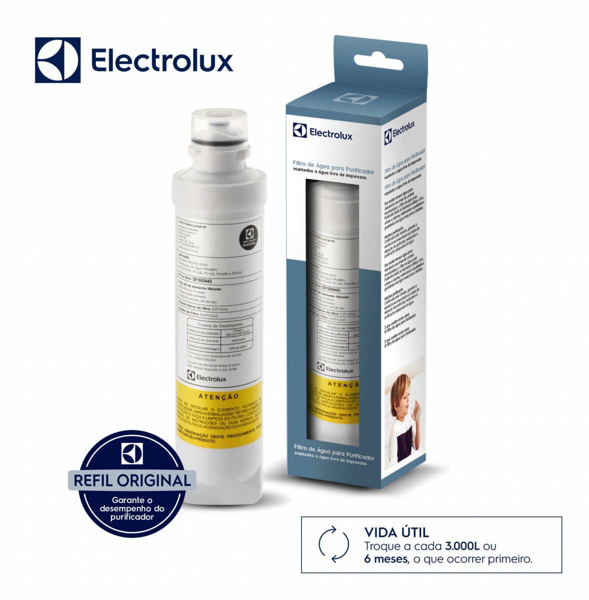 filtro purififcador electrolux pc41x 