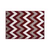 Alfombra rectangular Renaissance Smarth 1.50x2.00mts Rojo Zigzag