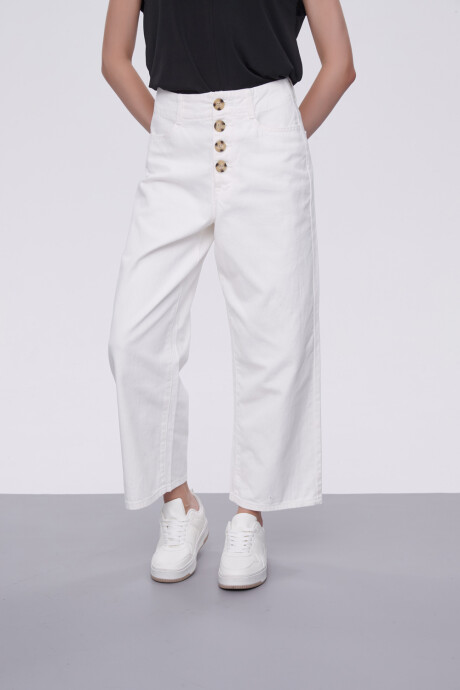 Pantalon Wajen Marfil / Off White