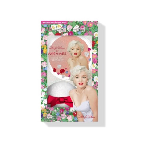 Kits de Maquillaje Marilyn Monroe Wet n Wild Iluminador Highlighter + Esponja aplicadora