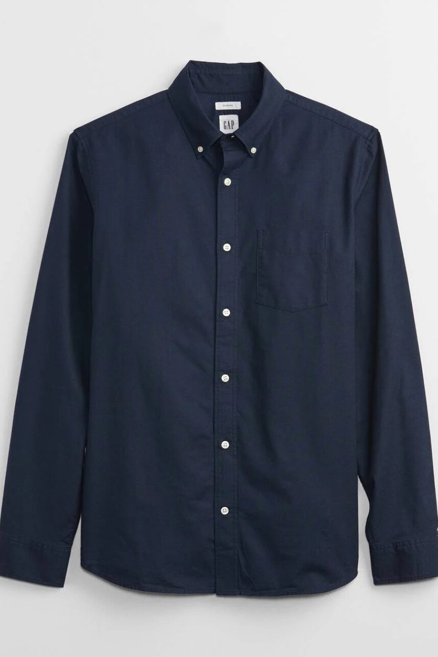 Camisa Oxford Standard Hombre Tapestry Navy