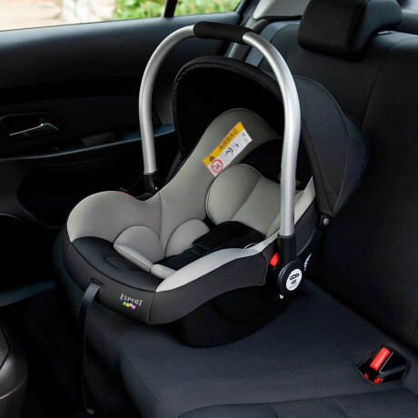 Silla De Auto Bebé Expert Kids Loki Mecedora Cuna Gris
