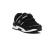 Austral Running Niños C/velcro-baby Negro-blanco