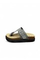 SANDALIA BETTINA SUPER OJOTA BT106 Gris