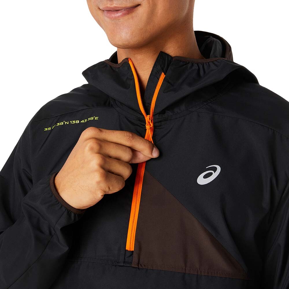 Fujitrail Anorak - Hombre Dark Auburn/antique Red