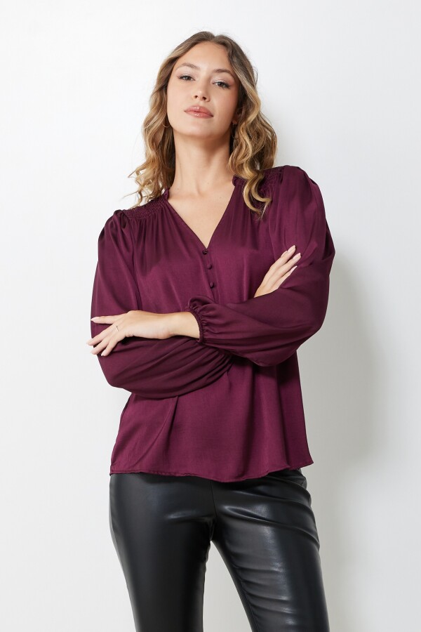 Blusa Satinada VIOLETA