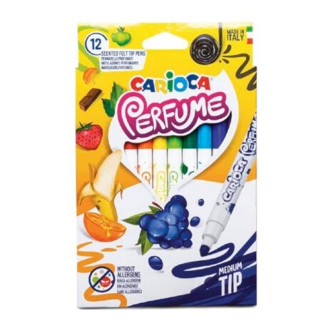 Marcador Carioca Perfume x12 Marcador Carioca Perfume x12