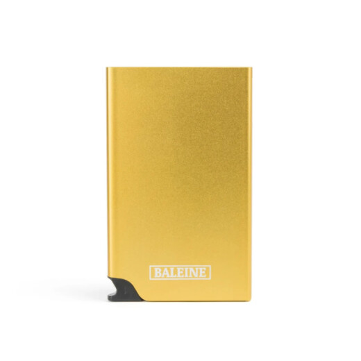 Billetera Baleine Card Slider Golden Black Billetera Baleine Card Slider Golden Black